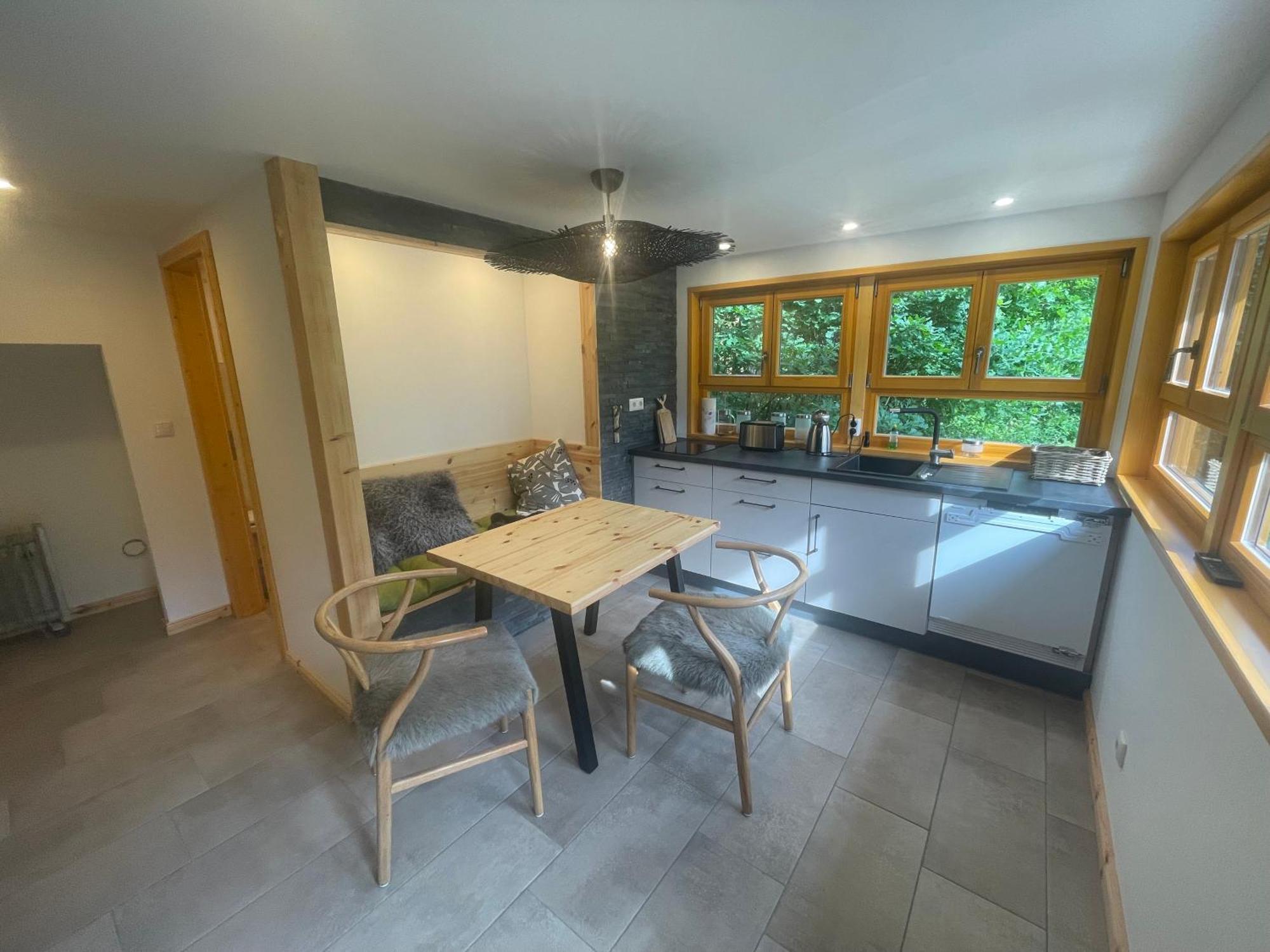 Bungalows Am Waldessaum Bei Hohenzieritz 外观 照片